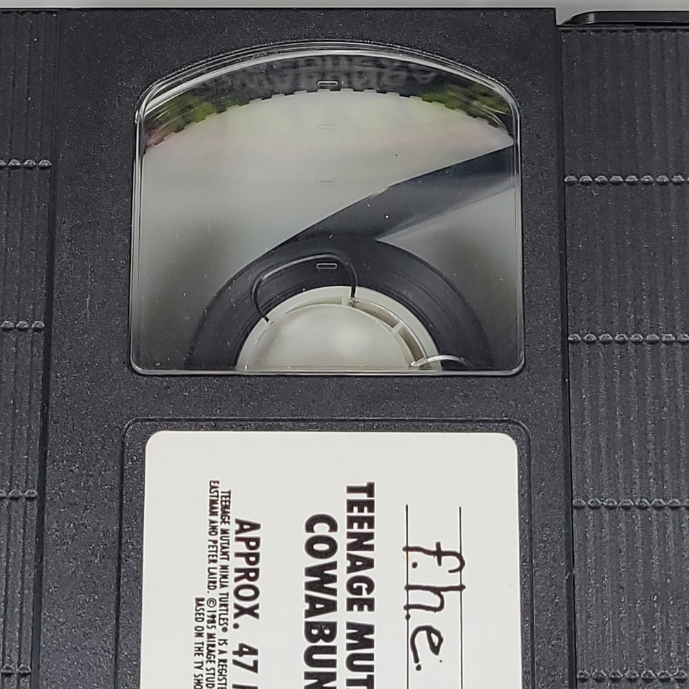 TMNT Making Of Coming Out Of Their Shells Tour FHE Cartoon VHS Video Tape lot‎ - Picture 3 of 8